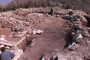 Остатоци од новооткриената црква